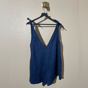 LJC Designs Linen Romper